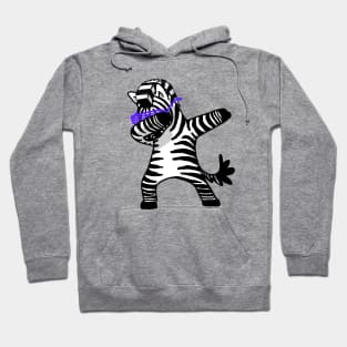 Dabbing Zebra Shirt Dab Hip Hop Funny Hoodie